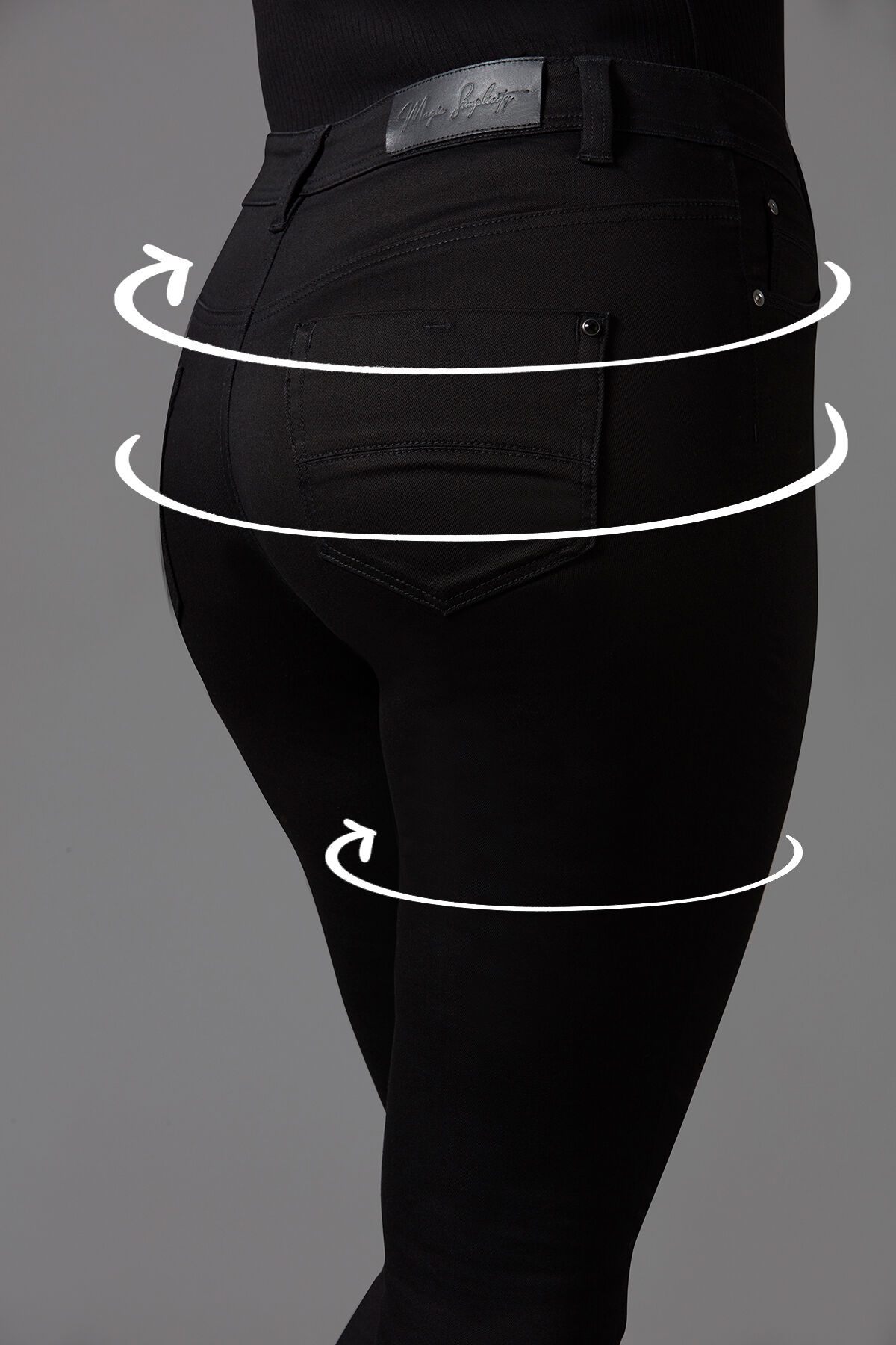 Pantal&oacute;n vaquero pitillo SHAPING image number 3