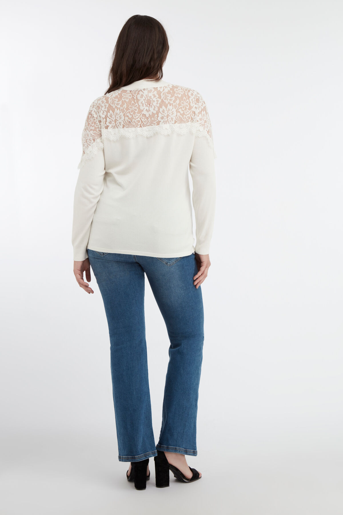 Jersey con encaje image number 3