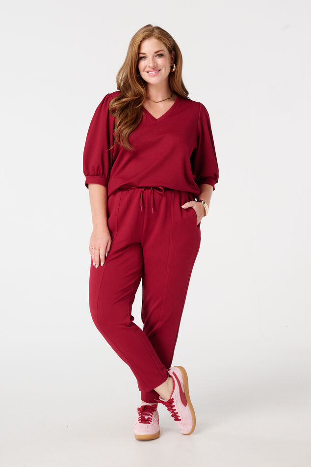 Pantalones con un pespunte decorativo  image number 0