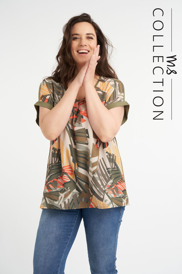 Top con estampado  image number 0