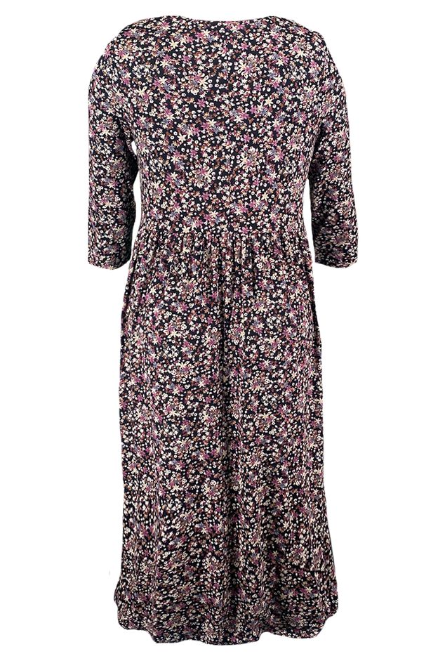 Vestido largo con estampado  image number 2