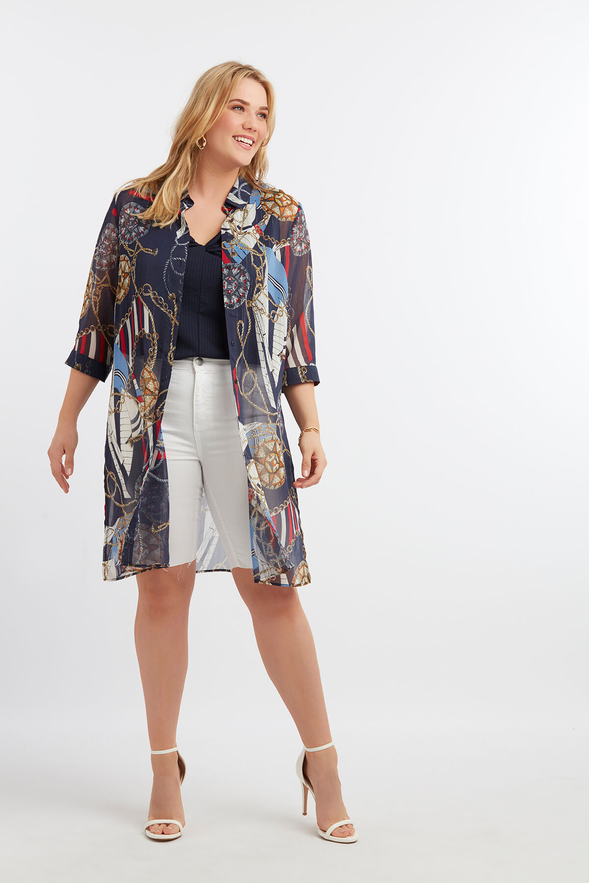 Blusa transparente image number 6