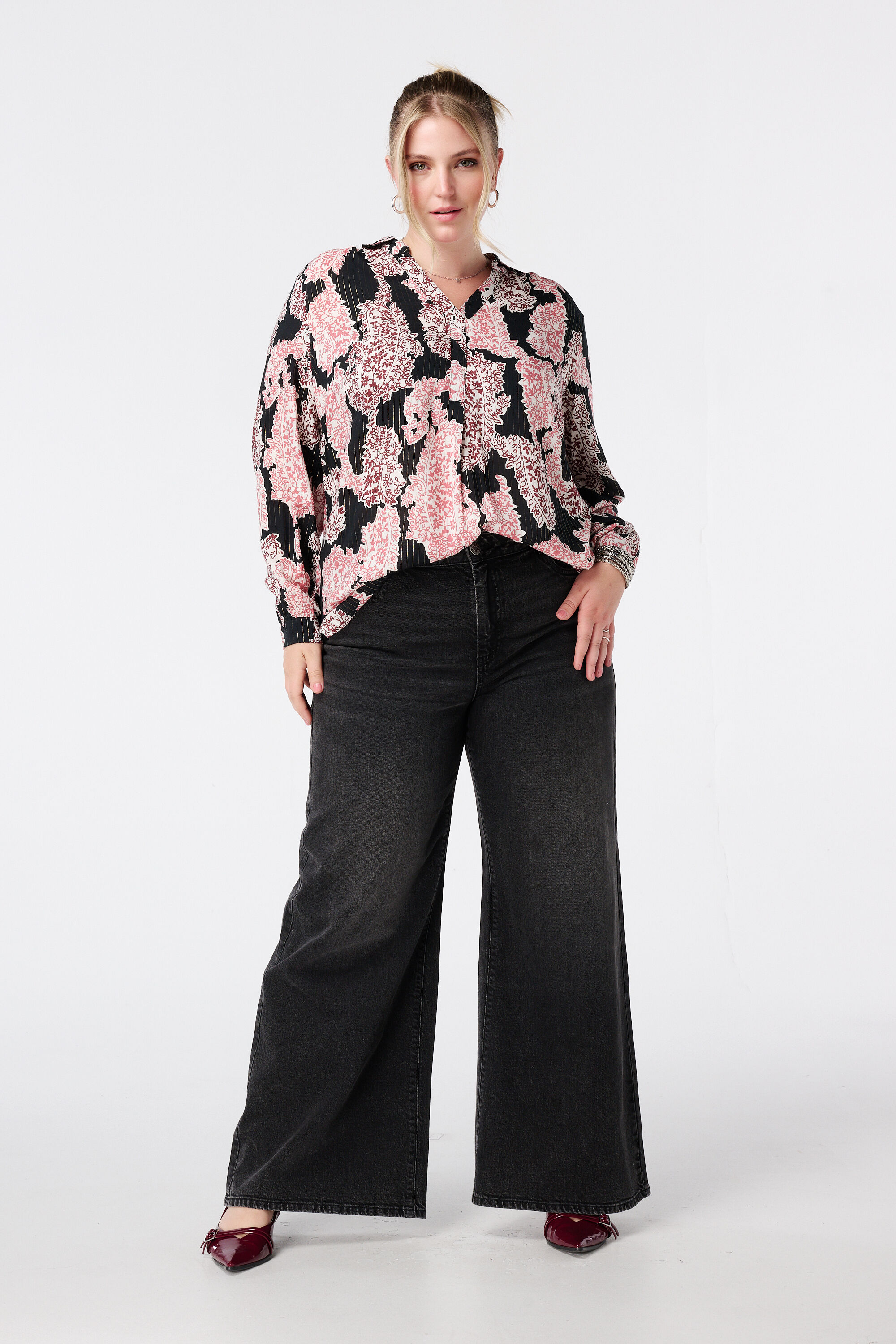 Blusa estampada image number 5