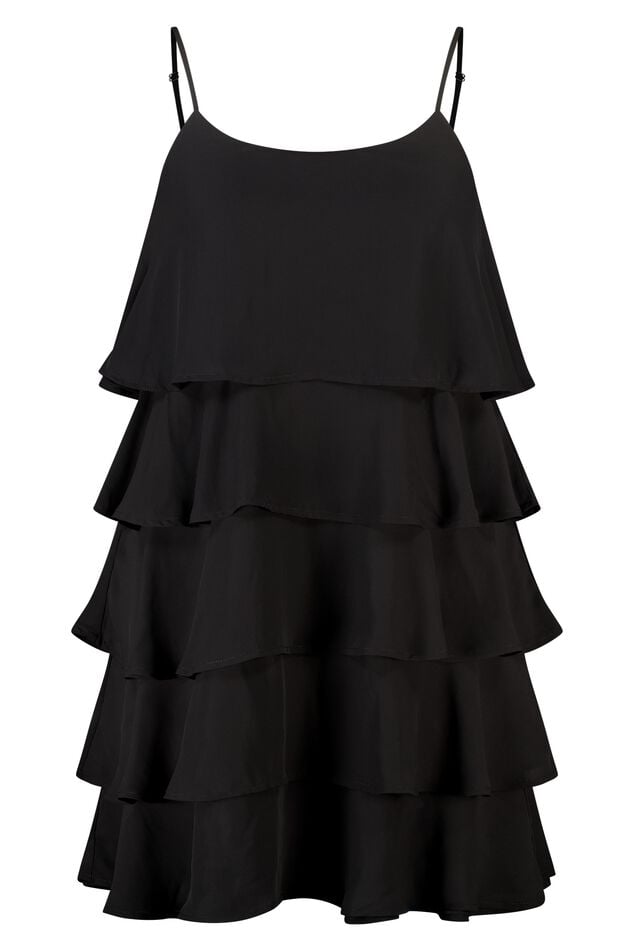 Vestido con volantes image number 1