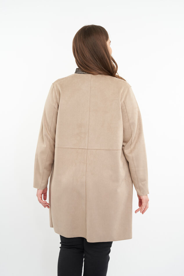 Chaqueta de antelina image number 4