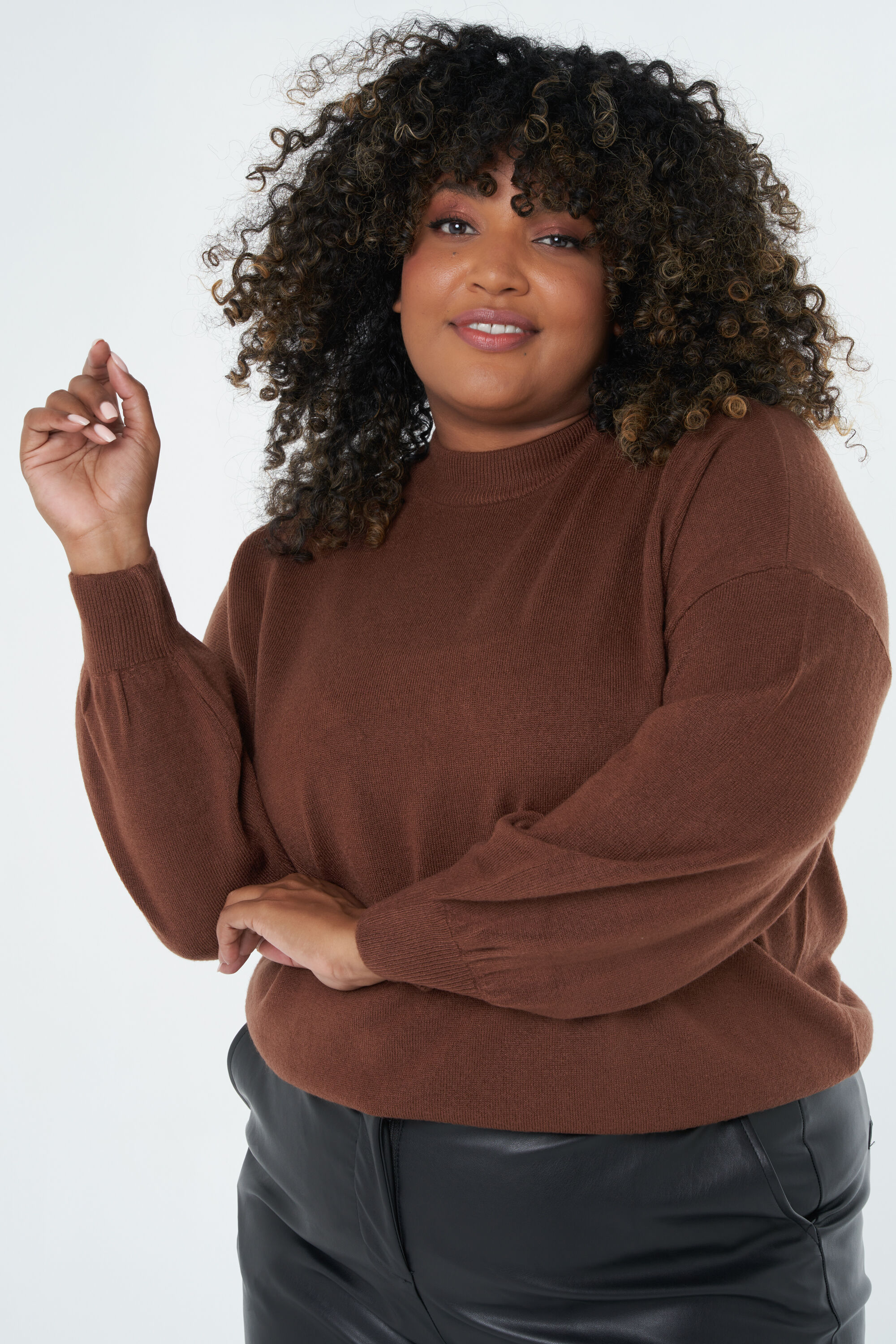 Su&eacute;ter de punto fino image number 0