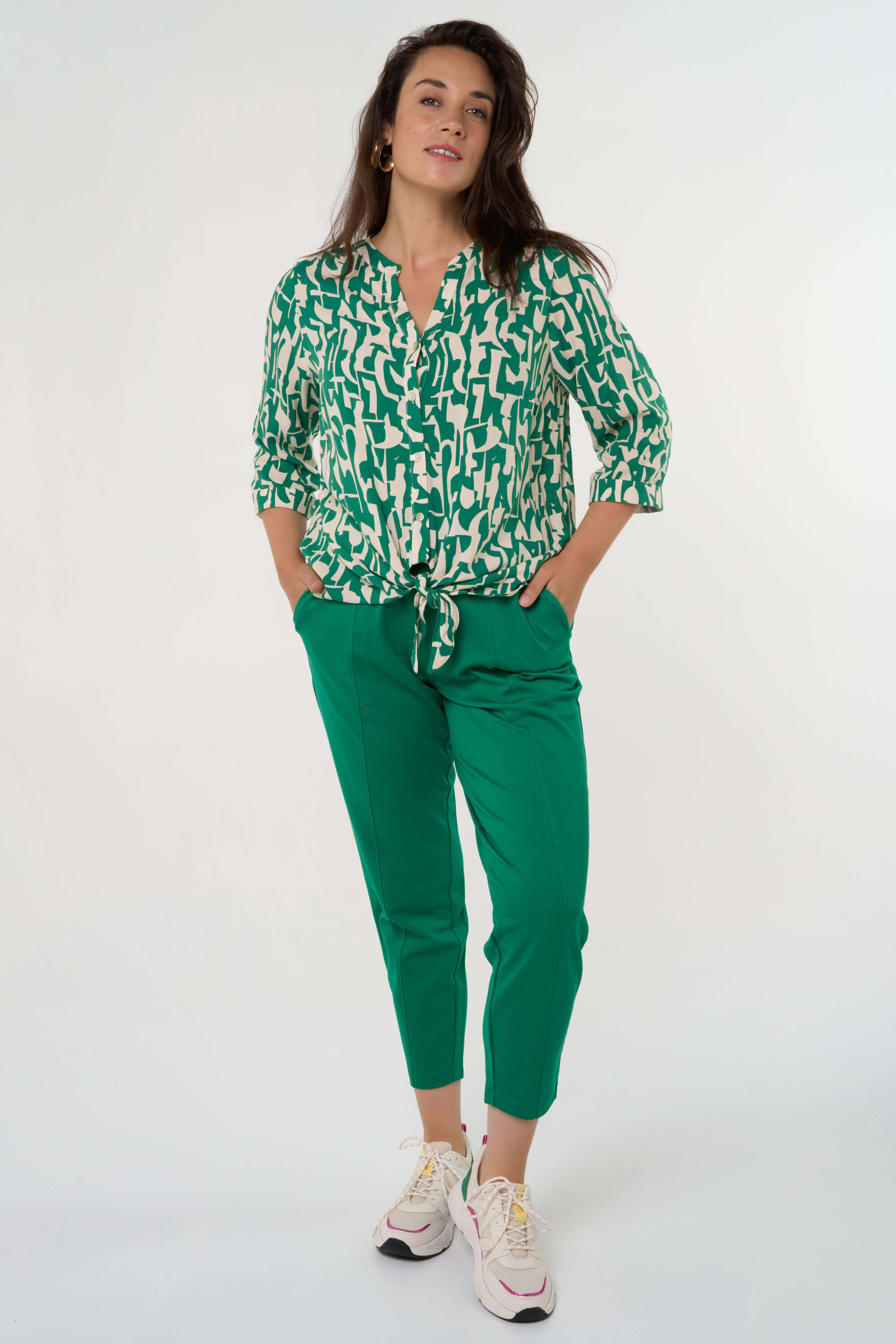 Blusa con estampado gr&aacute;fico image number 6