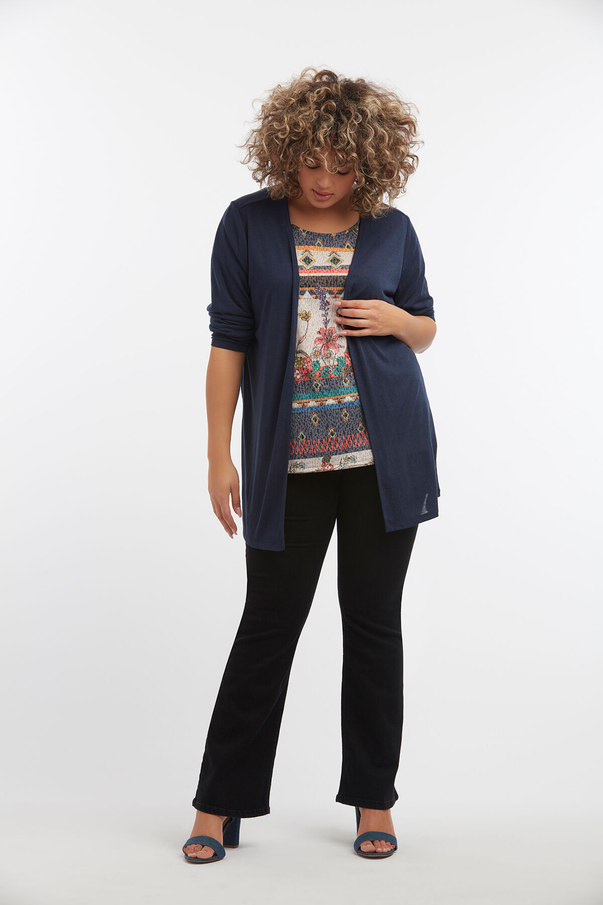 C&aacute;rdigan fino abierto image number 3