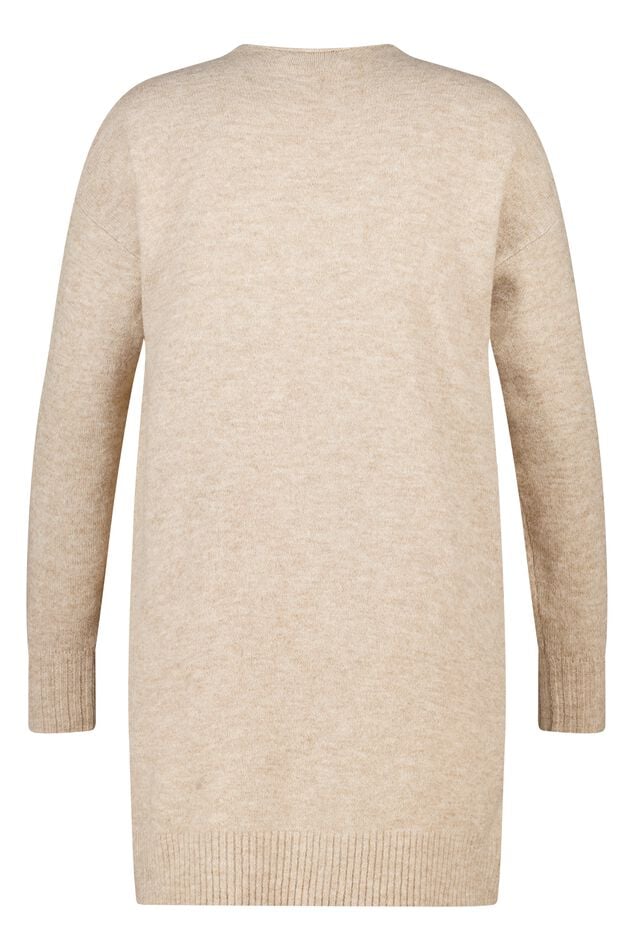 Chaqueta de punto media con bolsillos image number 2