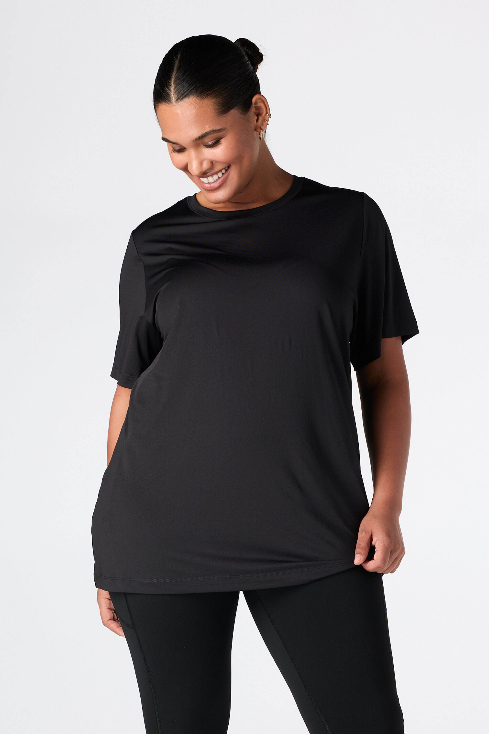 Camiseta deportiva larga