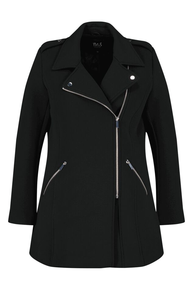 Cazadora biker forrada image number 1