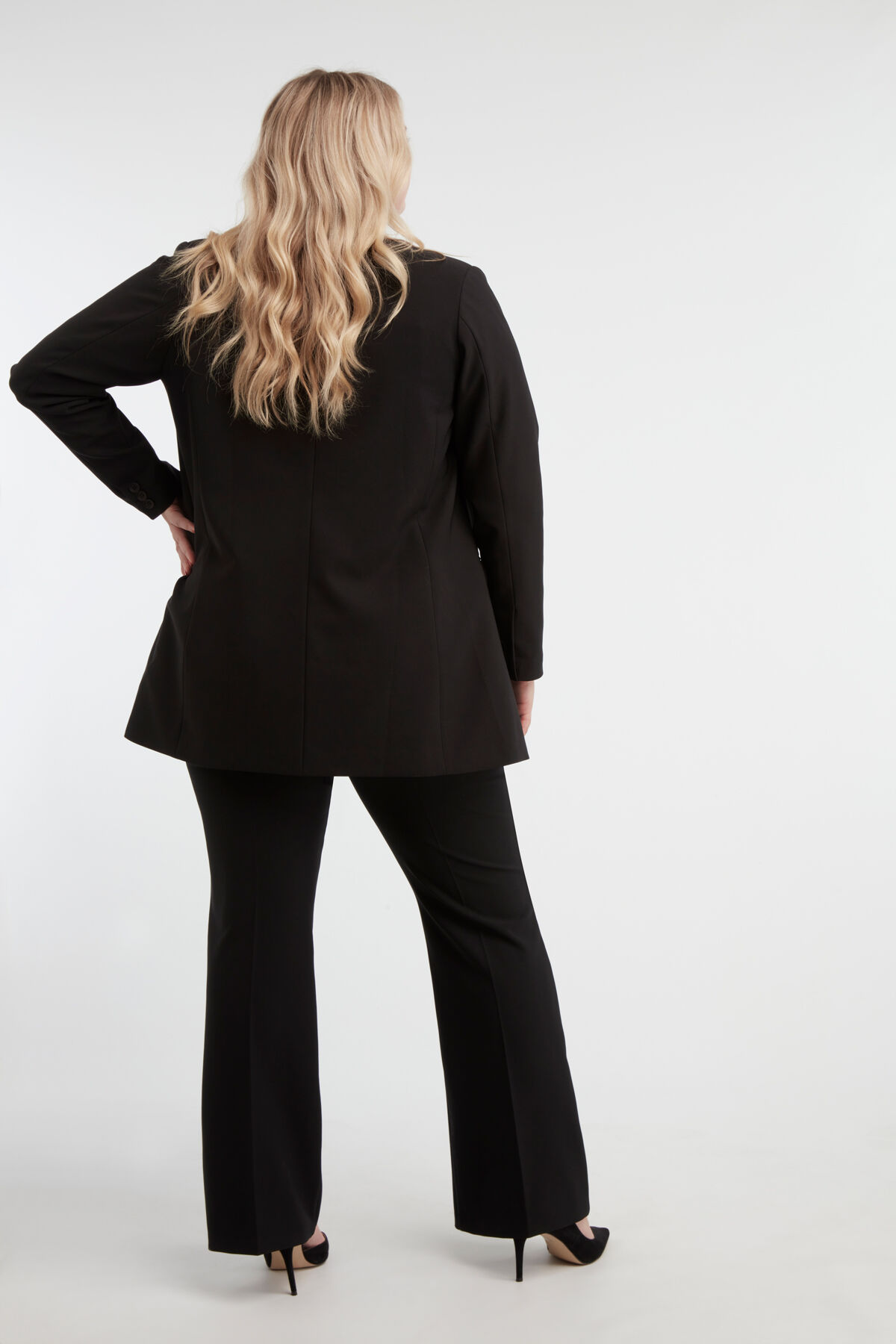 Blazer largo con Polygiene   image number 4