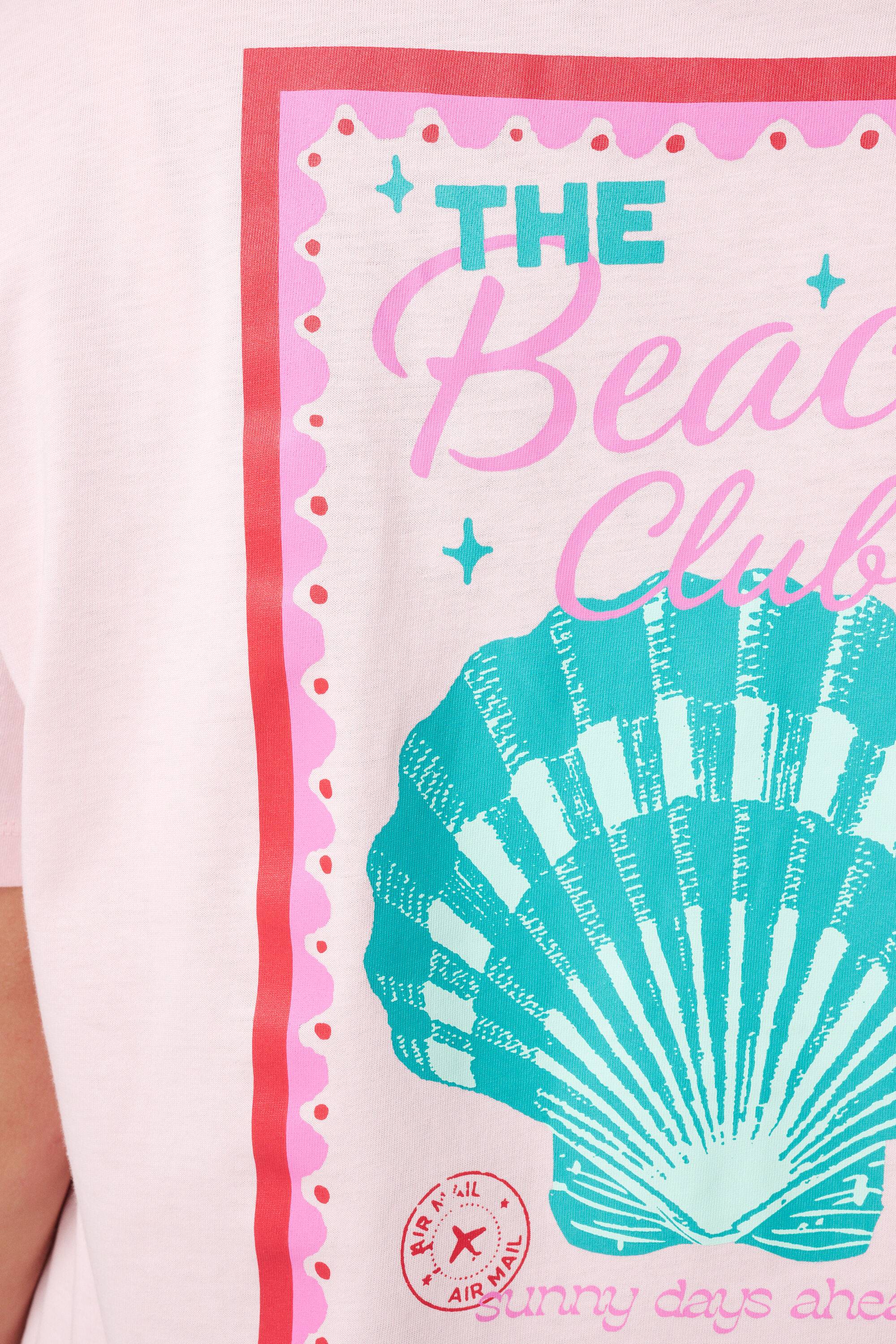 Camiseta con estampado veraniego image number 6