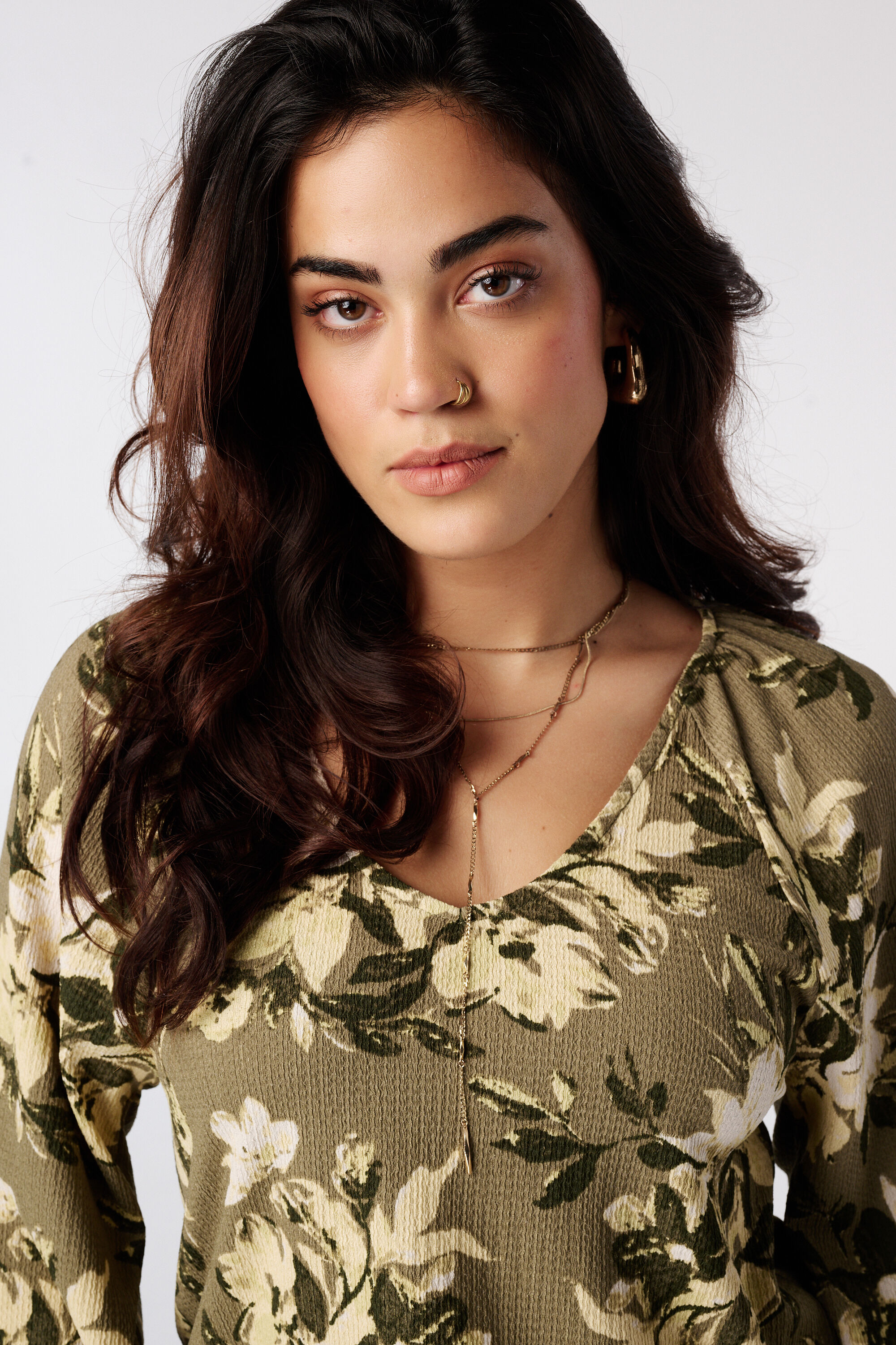 Top con mangas acampanadas image number 2