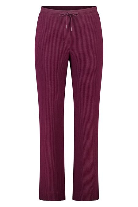 Pantalones rectos con cintura elástica