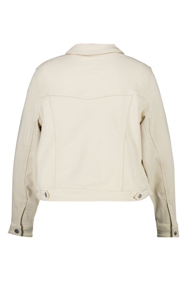 Chaqueta vaquera con elástico image number 2