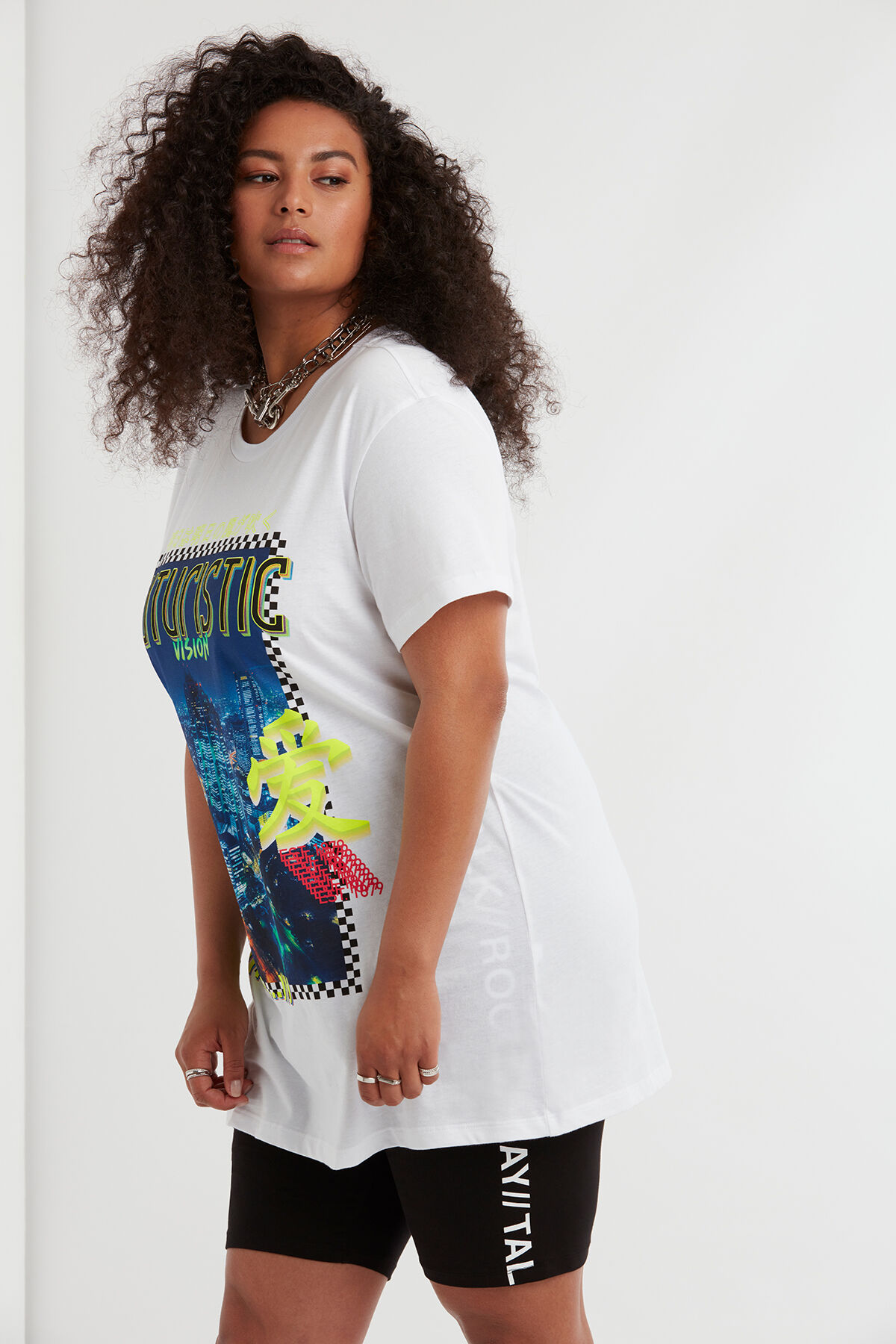 Vestido tipo camiseta image number 6