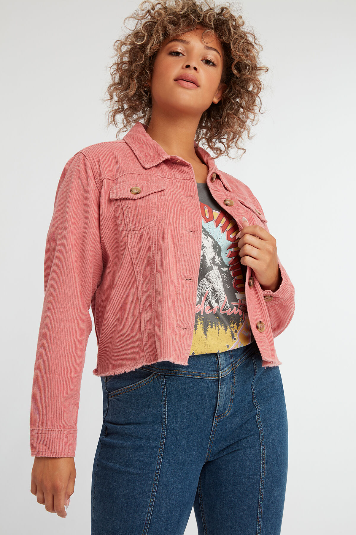 Chaqueta de pana image number 3