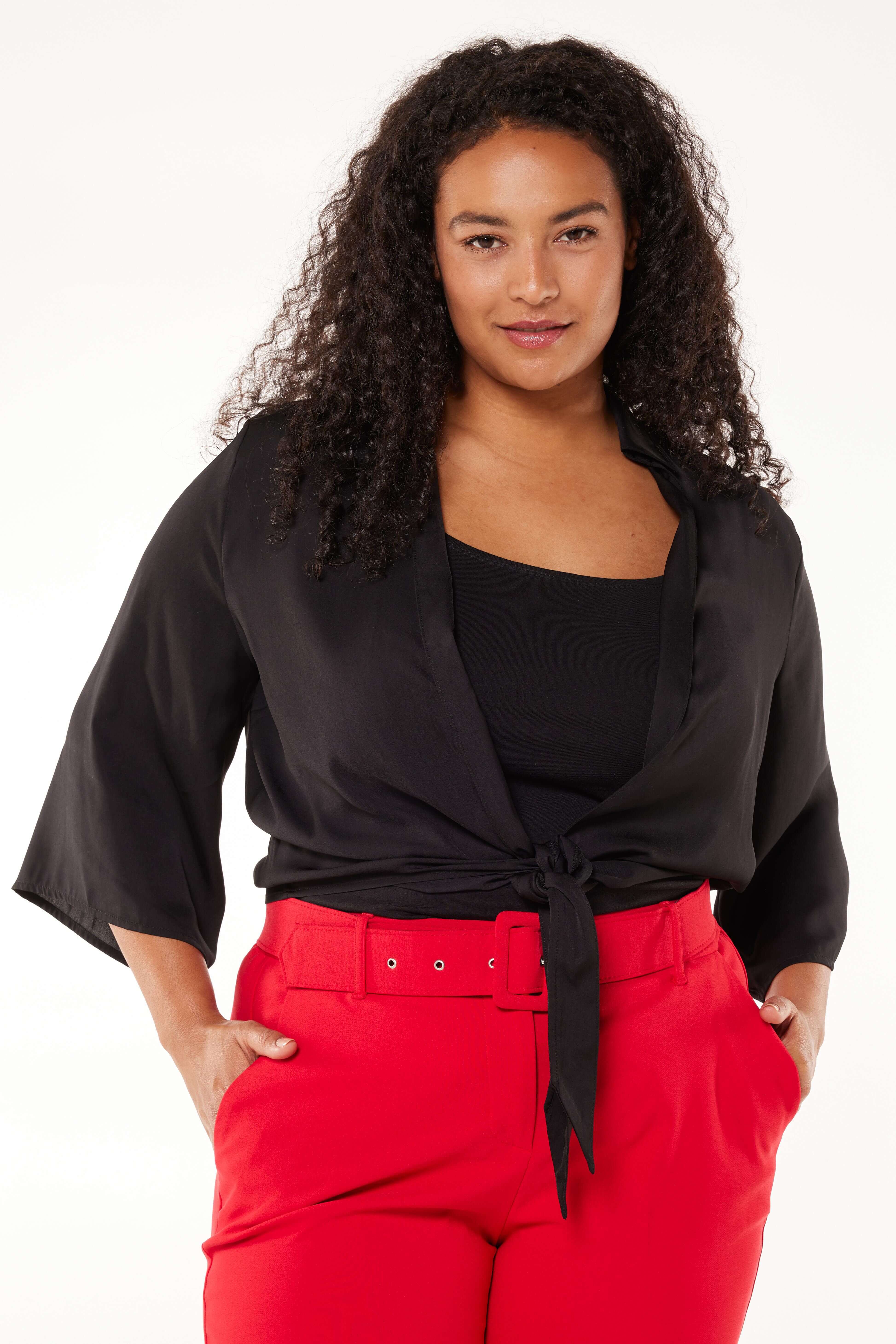 Blusa con lazada image number 0