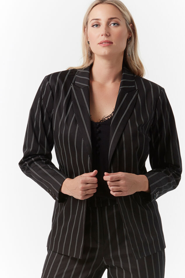 Blazer de raya diplomática image number 3