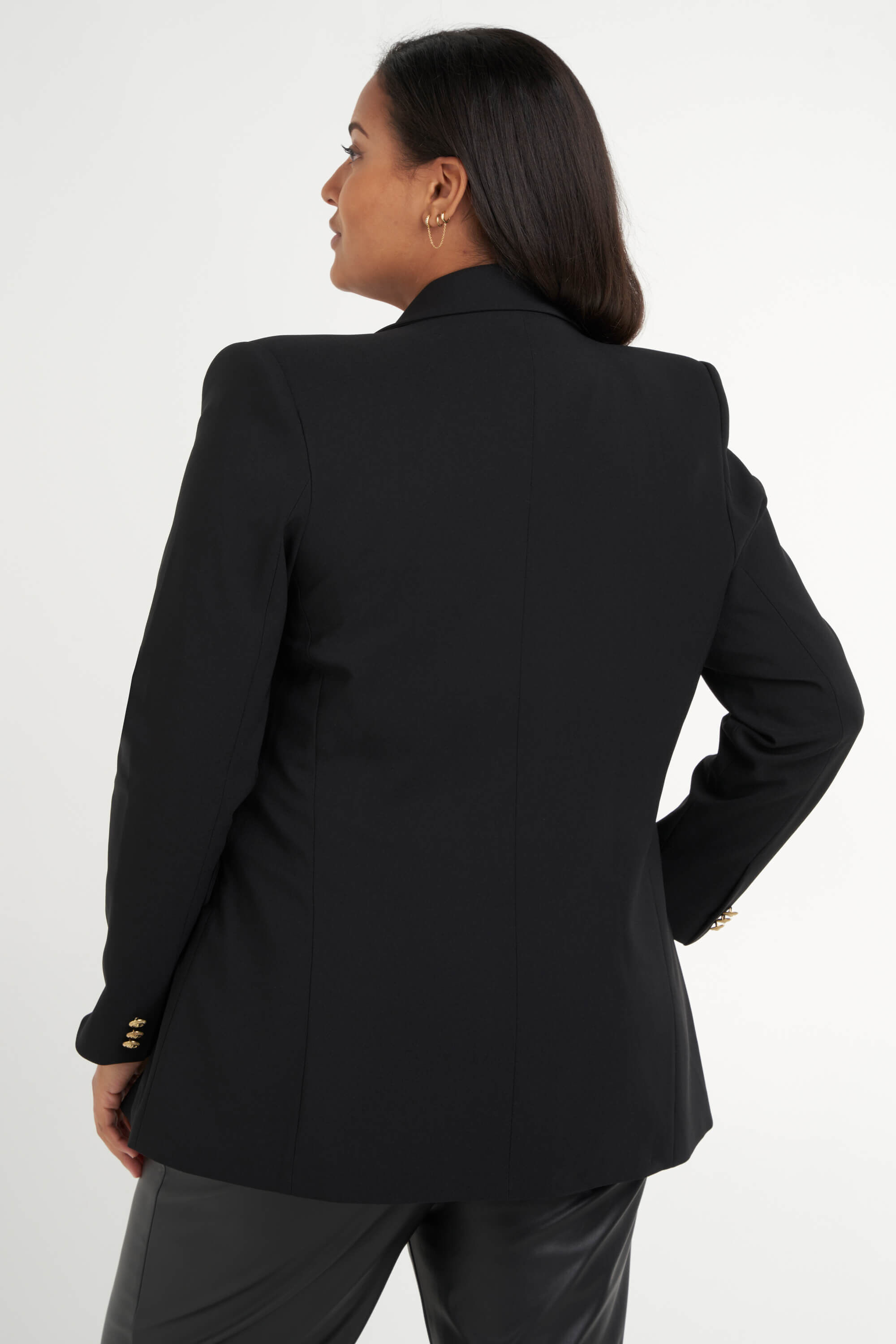 Blazer con doble pechera  image number 3