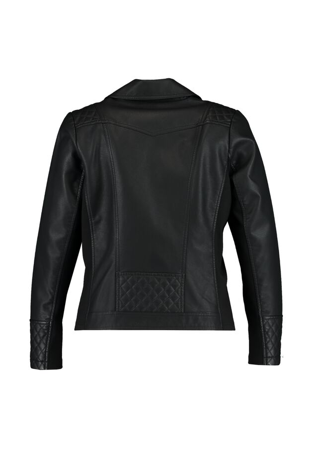Chaqueta de cuero PU image number 2