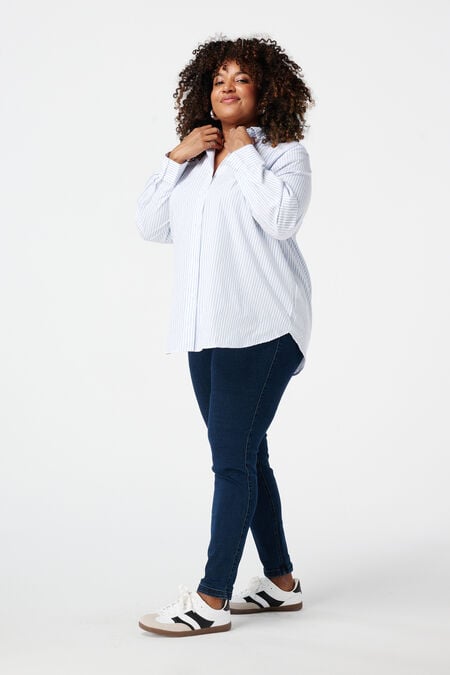 Treggings con aspecto denim Treggings con aspecto denim