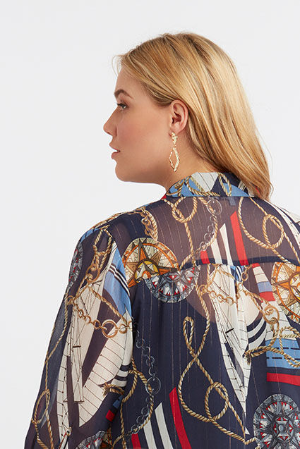 Blusa transparente image number 7