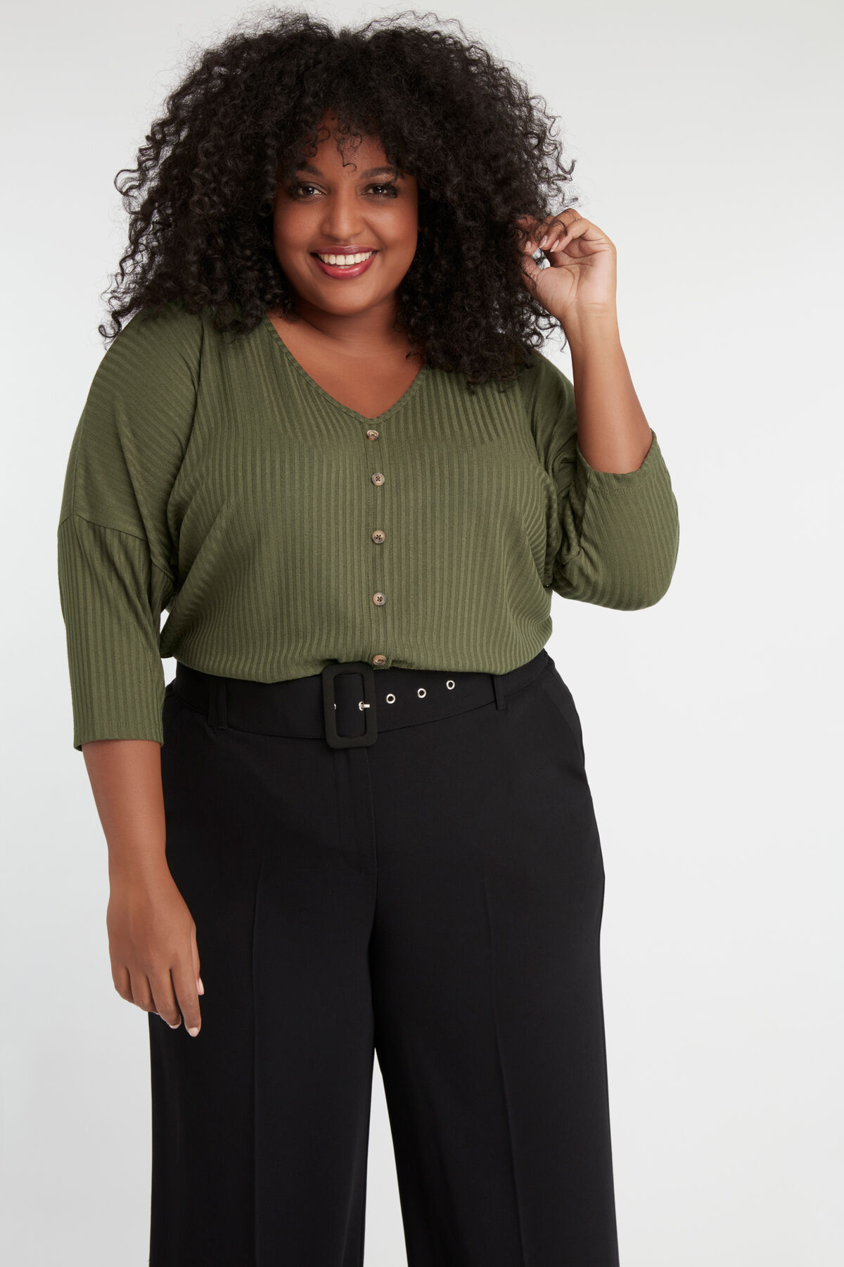 Pantalones anchos image number 3