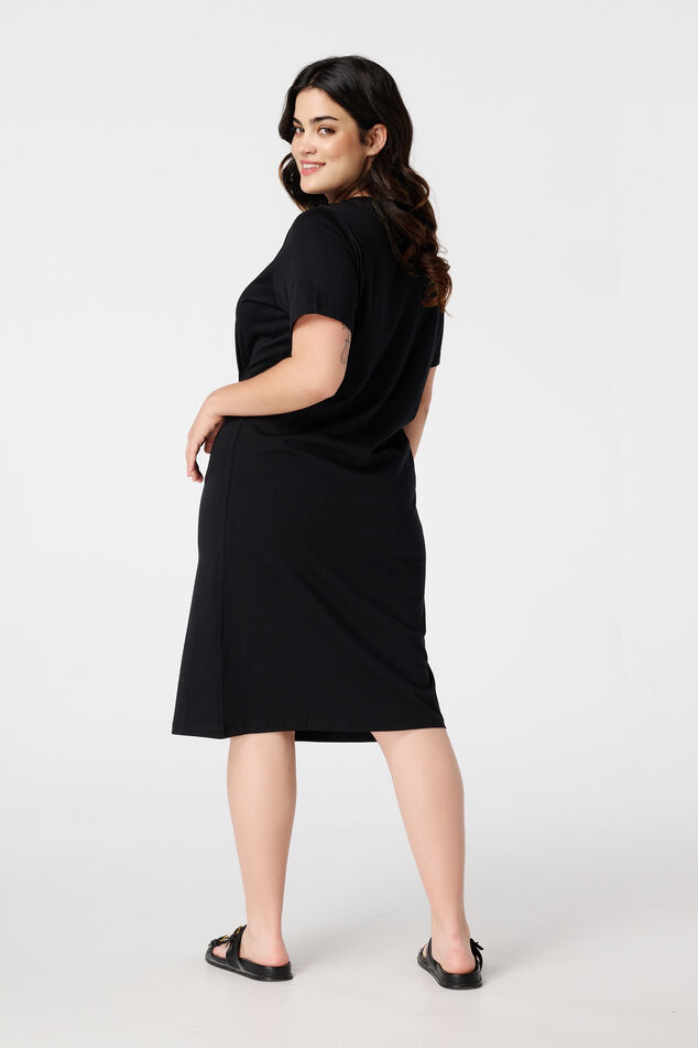 Vestido con detalle retorcido image number 3