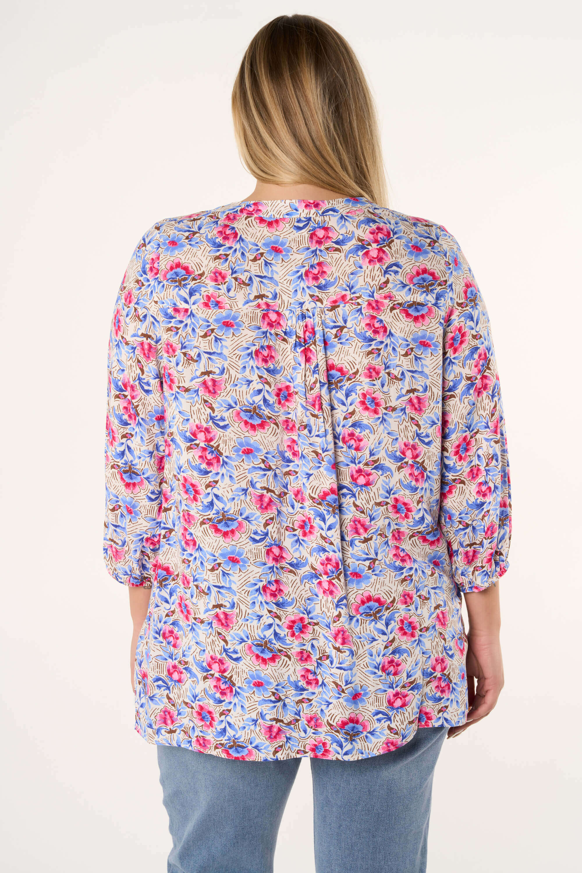 Blusa con manga globo image number 3