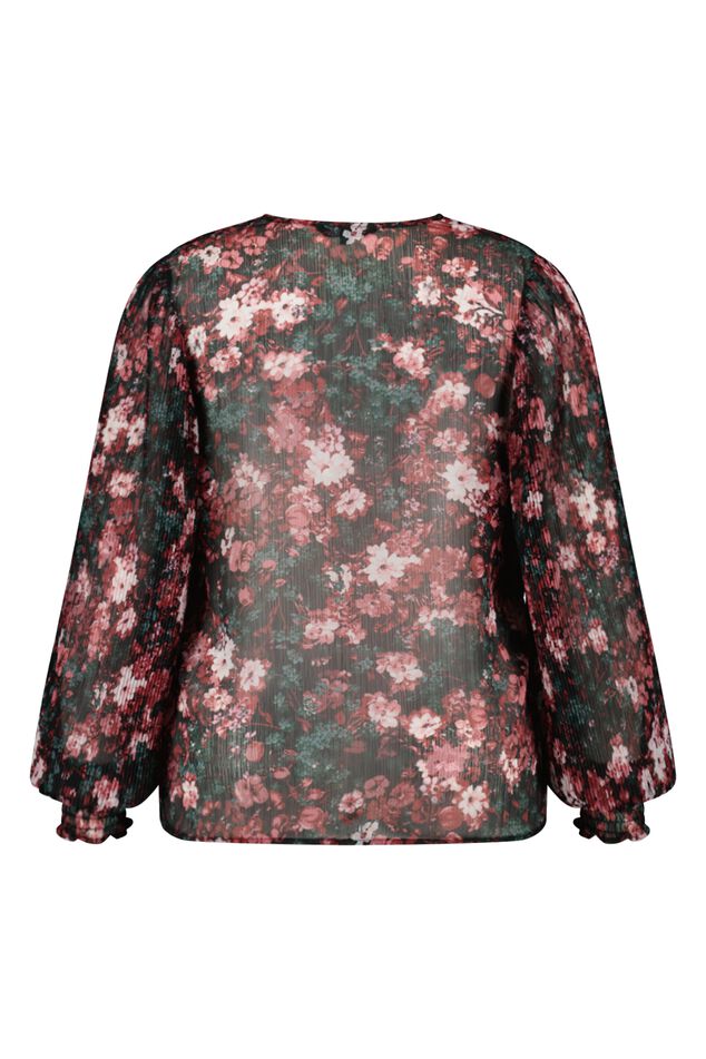 Blusa con estampado floral image number 2