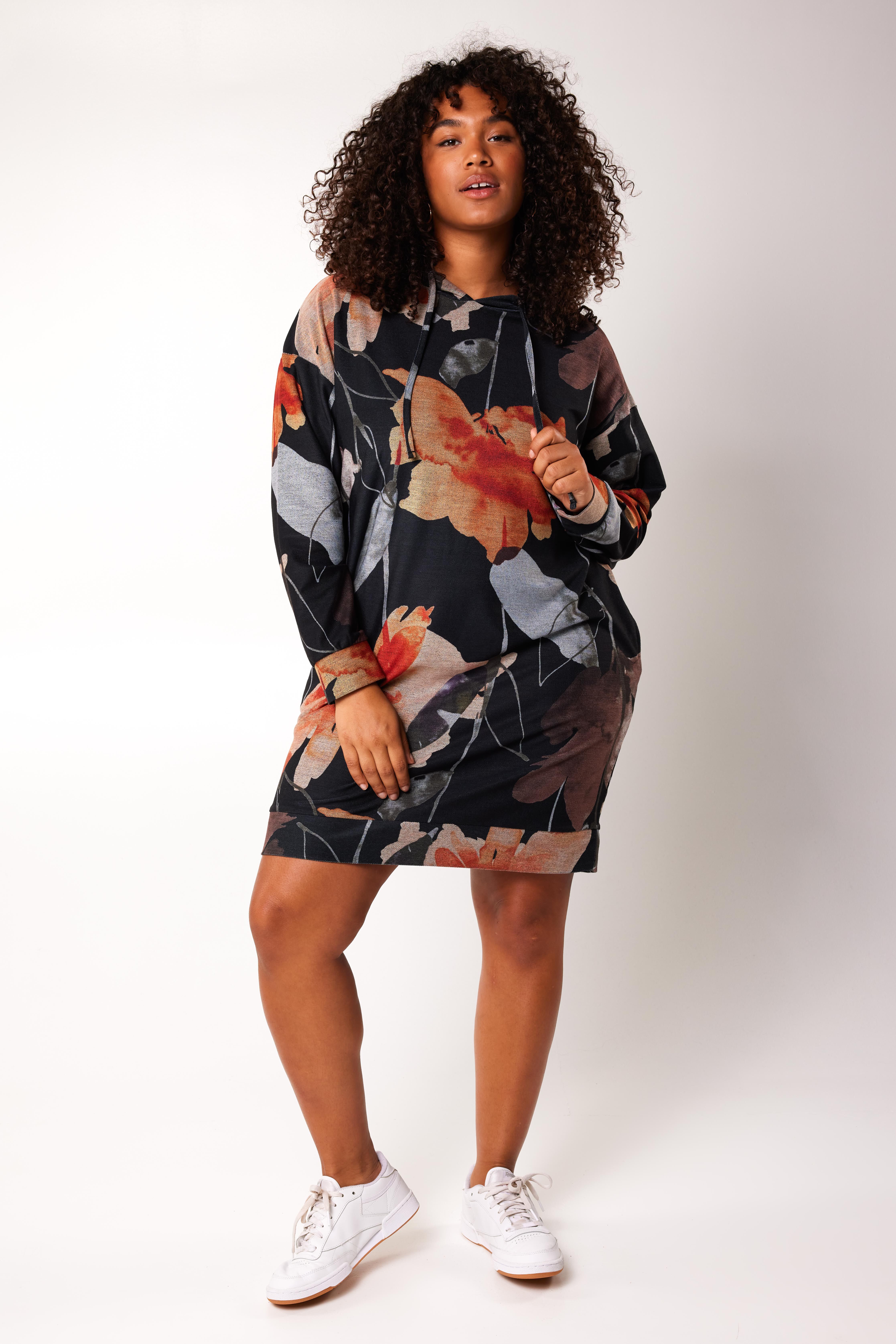 Vestido jersey con estampado image number 0