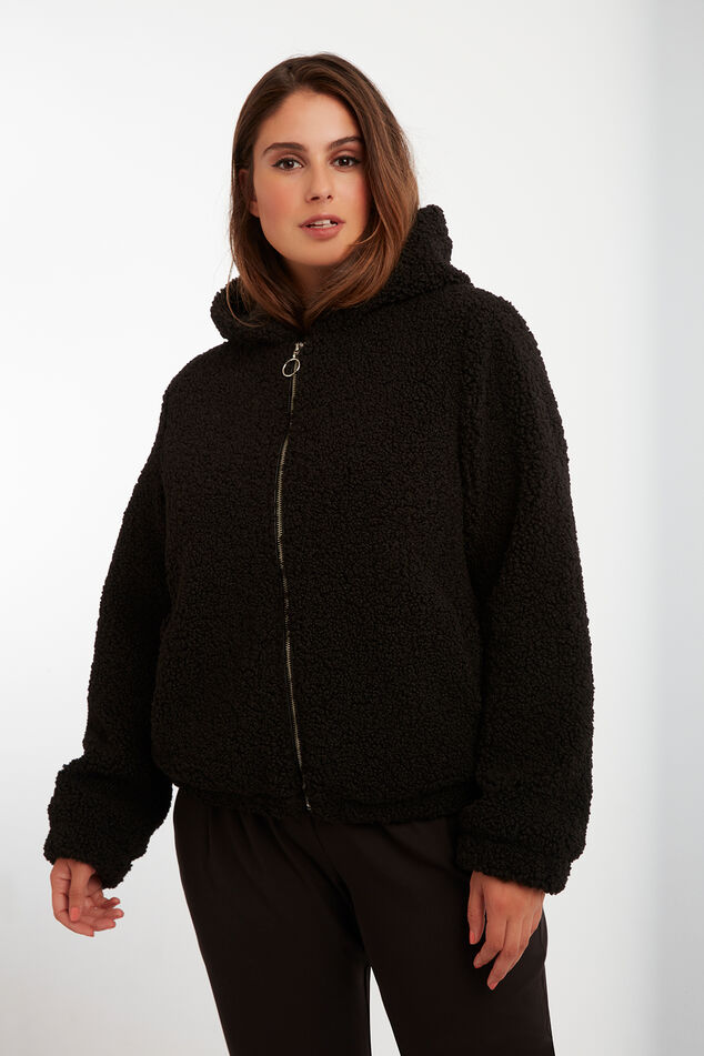 Abrigo de peluche image number 0