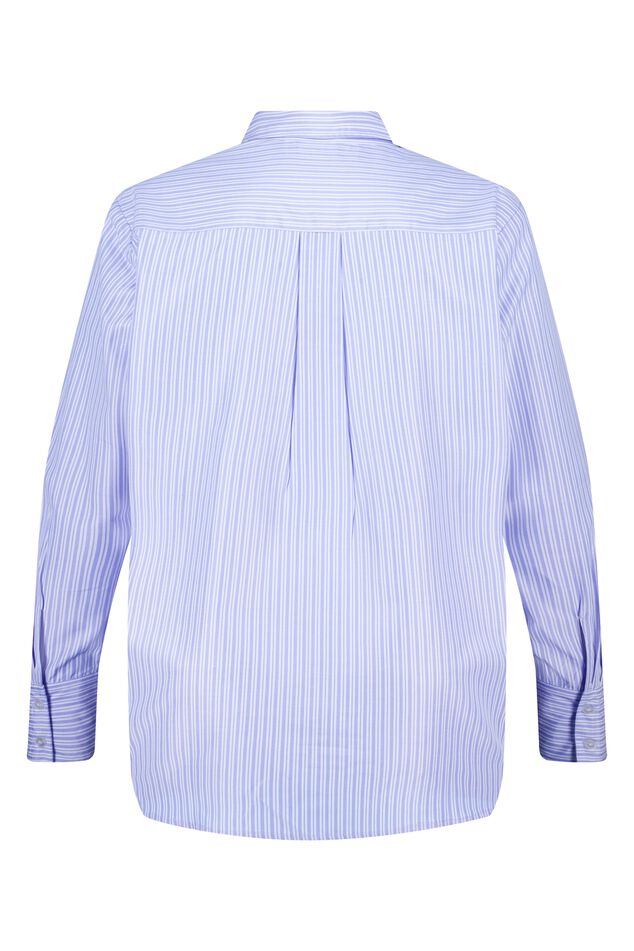 Blusa camisera a rayas image number 2