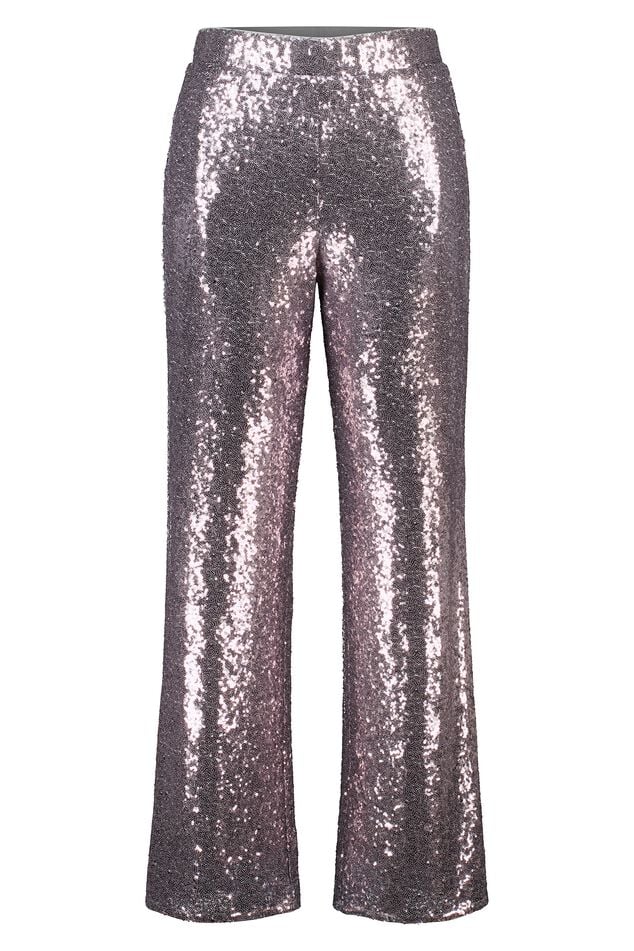 Pantalones anchos con lentejuelas image number 1