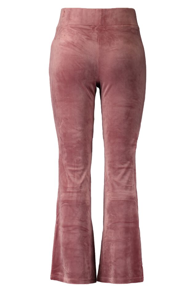 Legging acampanado de terciopelo image number 2