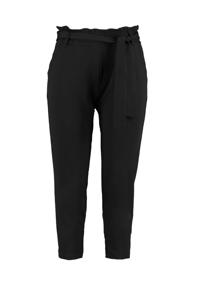 Pantalones con cinto image number 1
