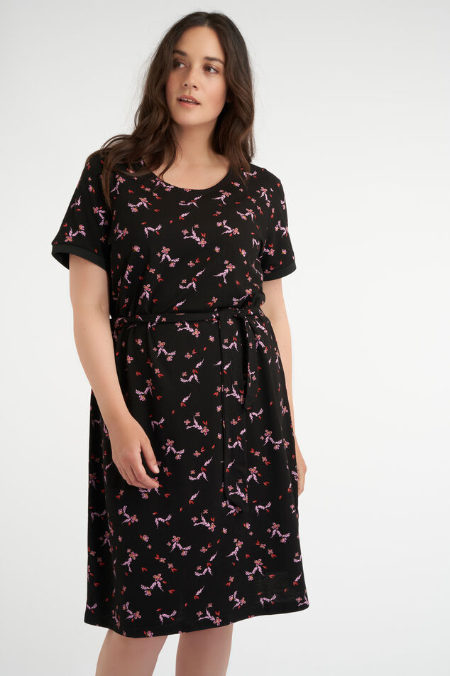 Vestido con cinto image number 5