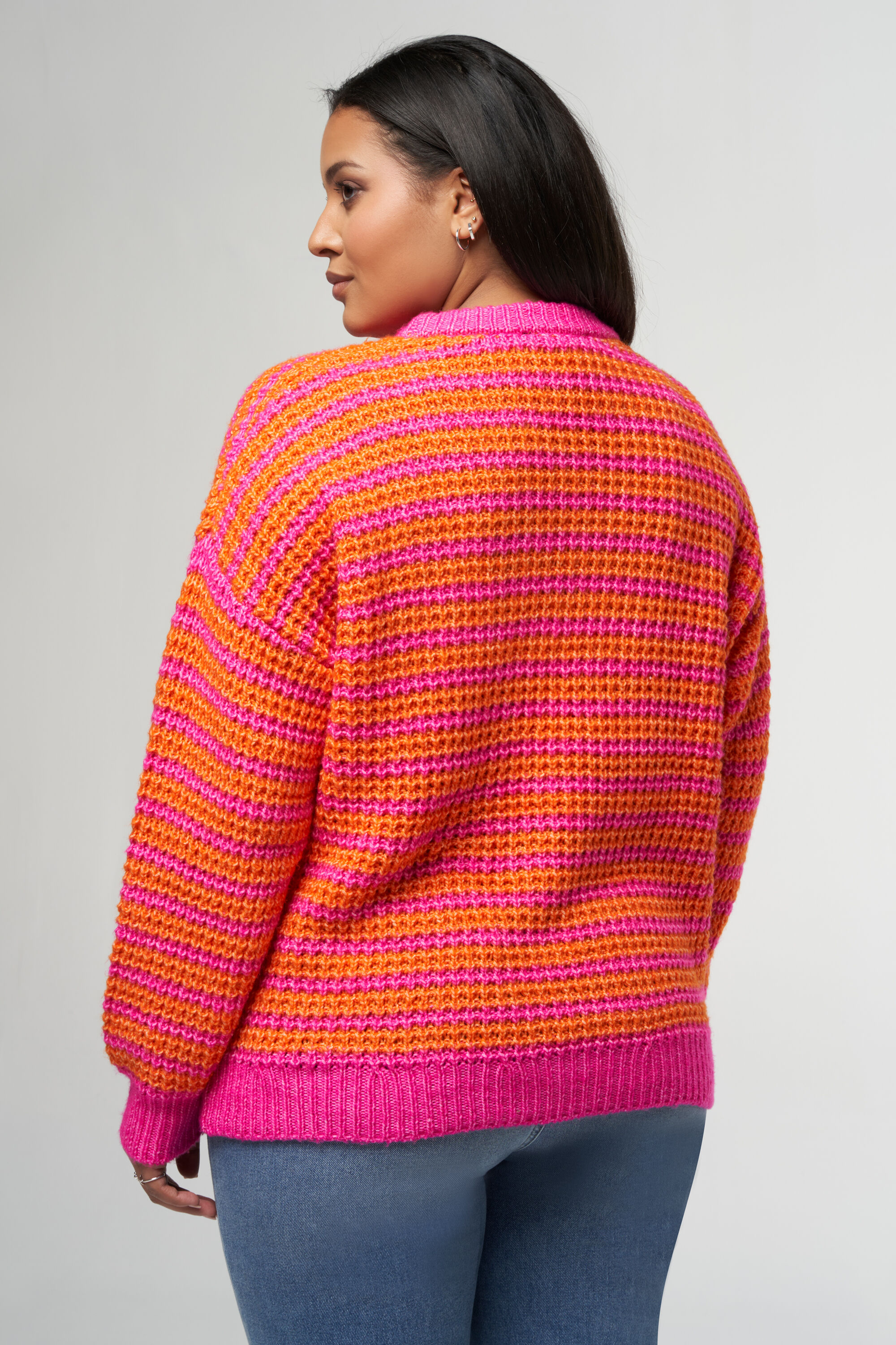 Su&eacute;ter de punto de dos tonos image number 3