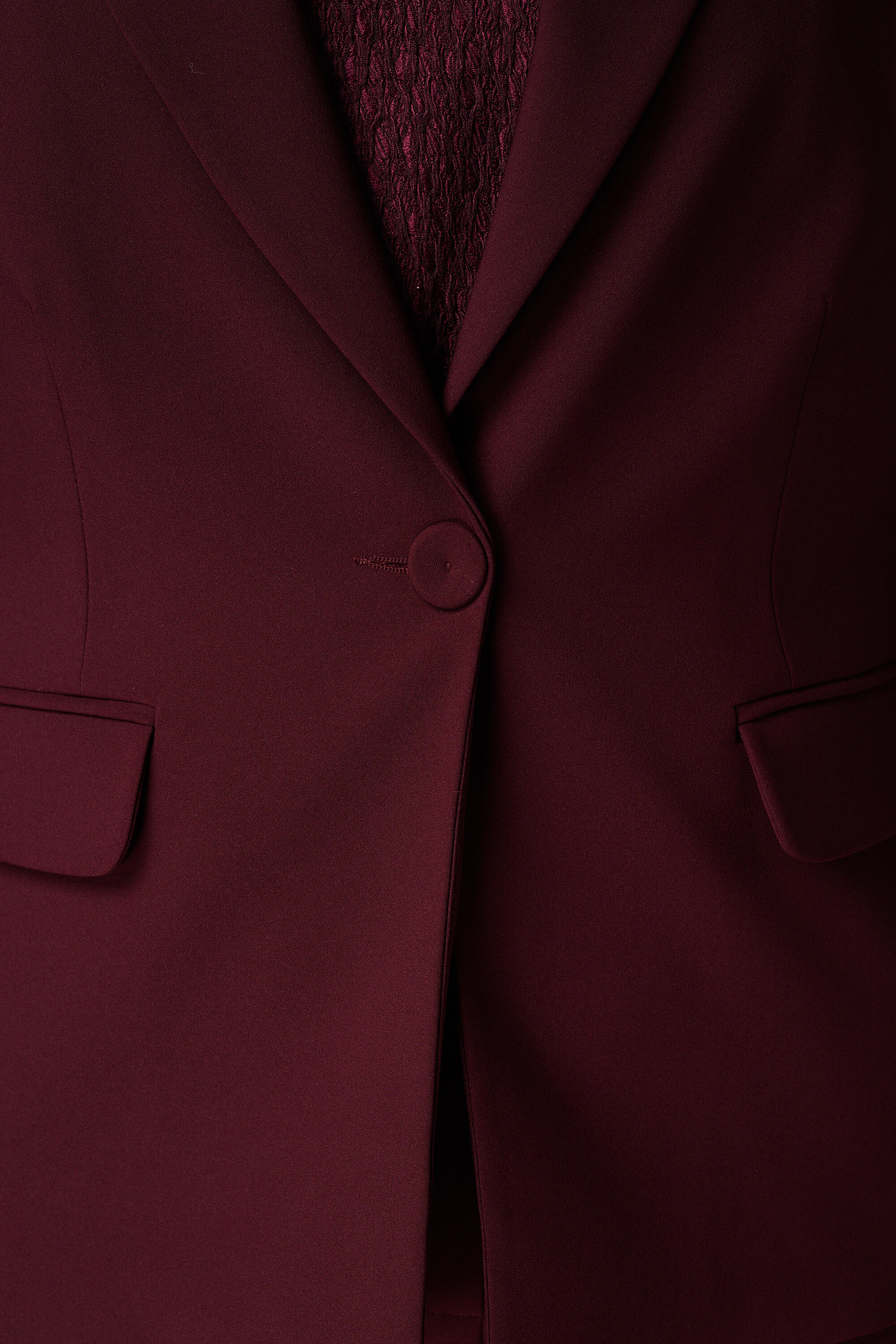 Blazer con cierre de un bot&oacute;n image number 6
