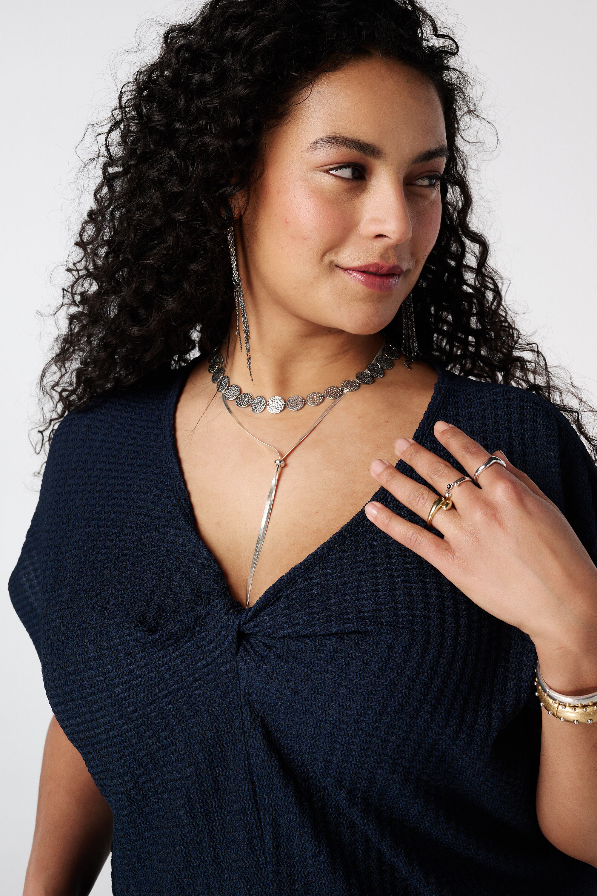 Top con mangas cortas image number 2