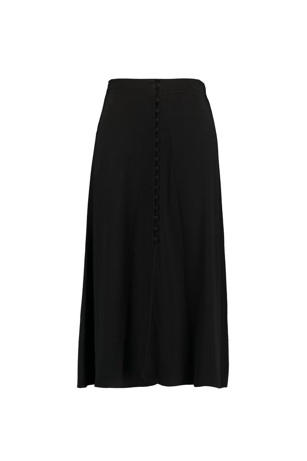 Falda maxi con botones image number 1