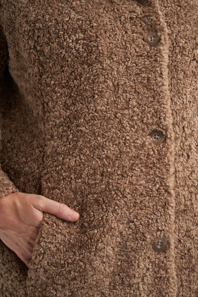 Chaqueta de corte recto image number 5