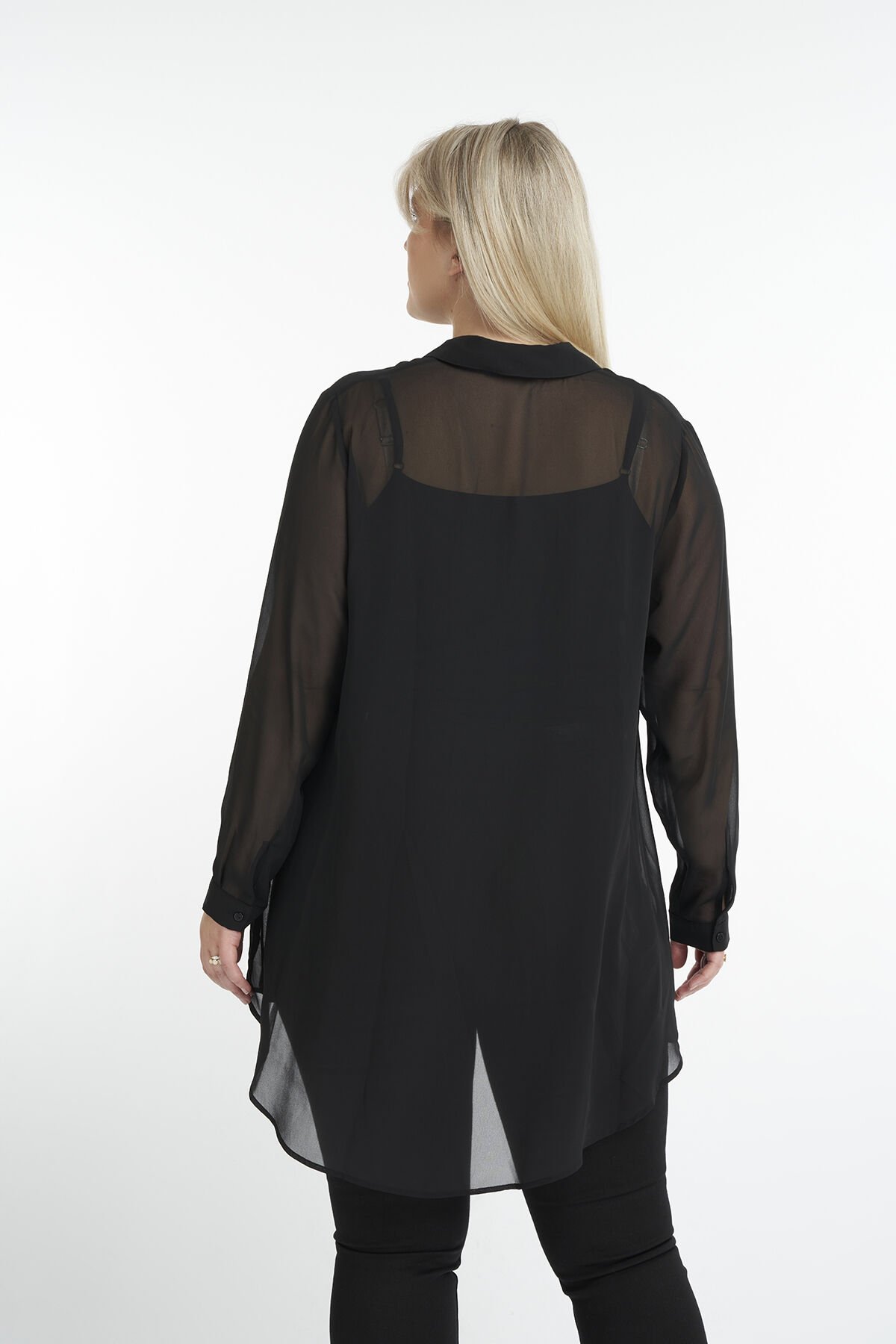 Blusa transparente   image number 3