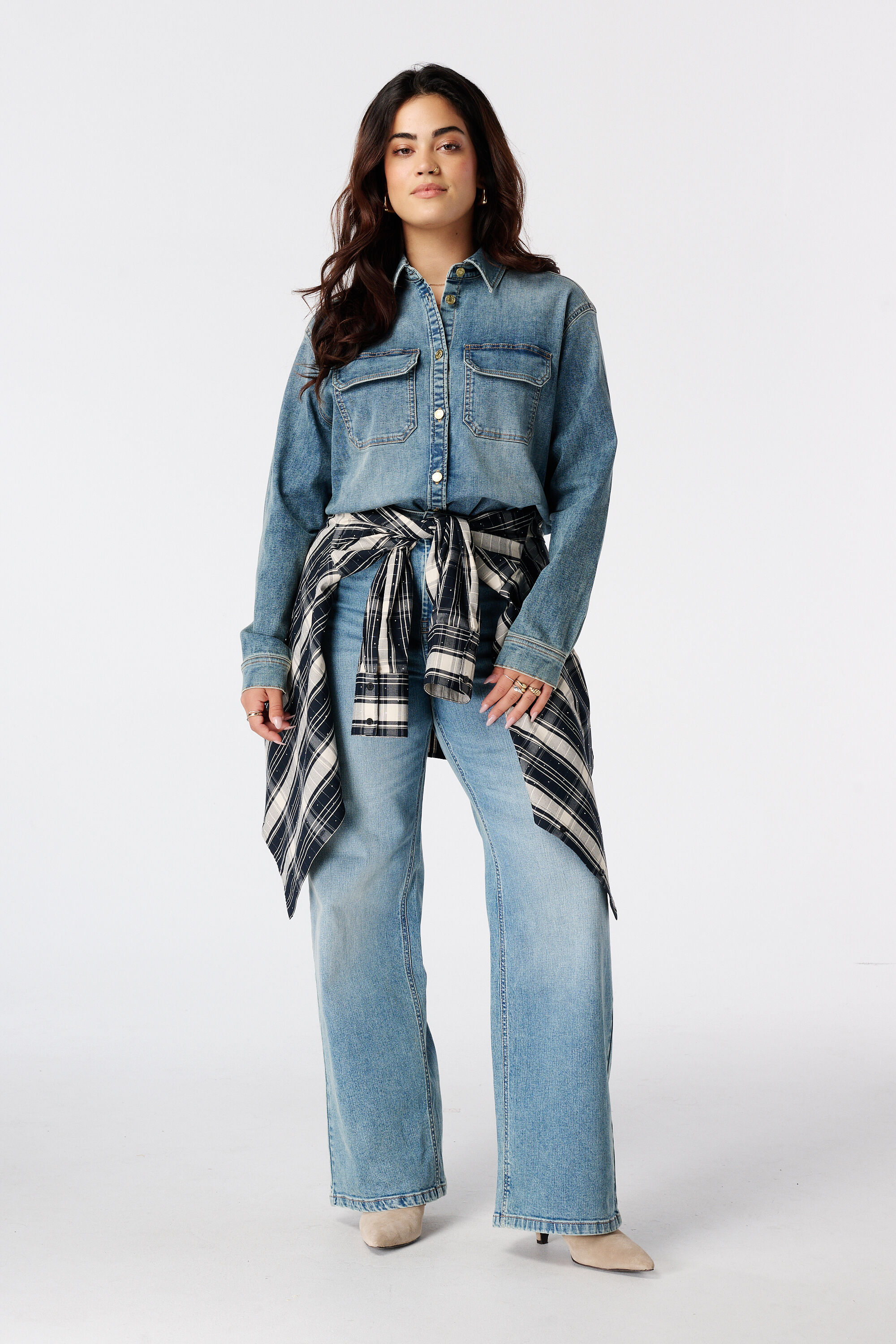 Blusa vaquera image number 5