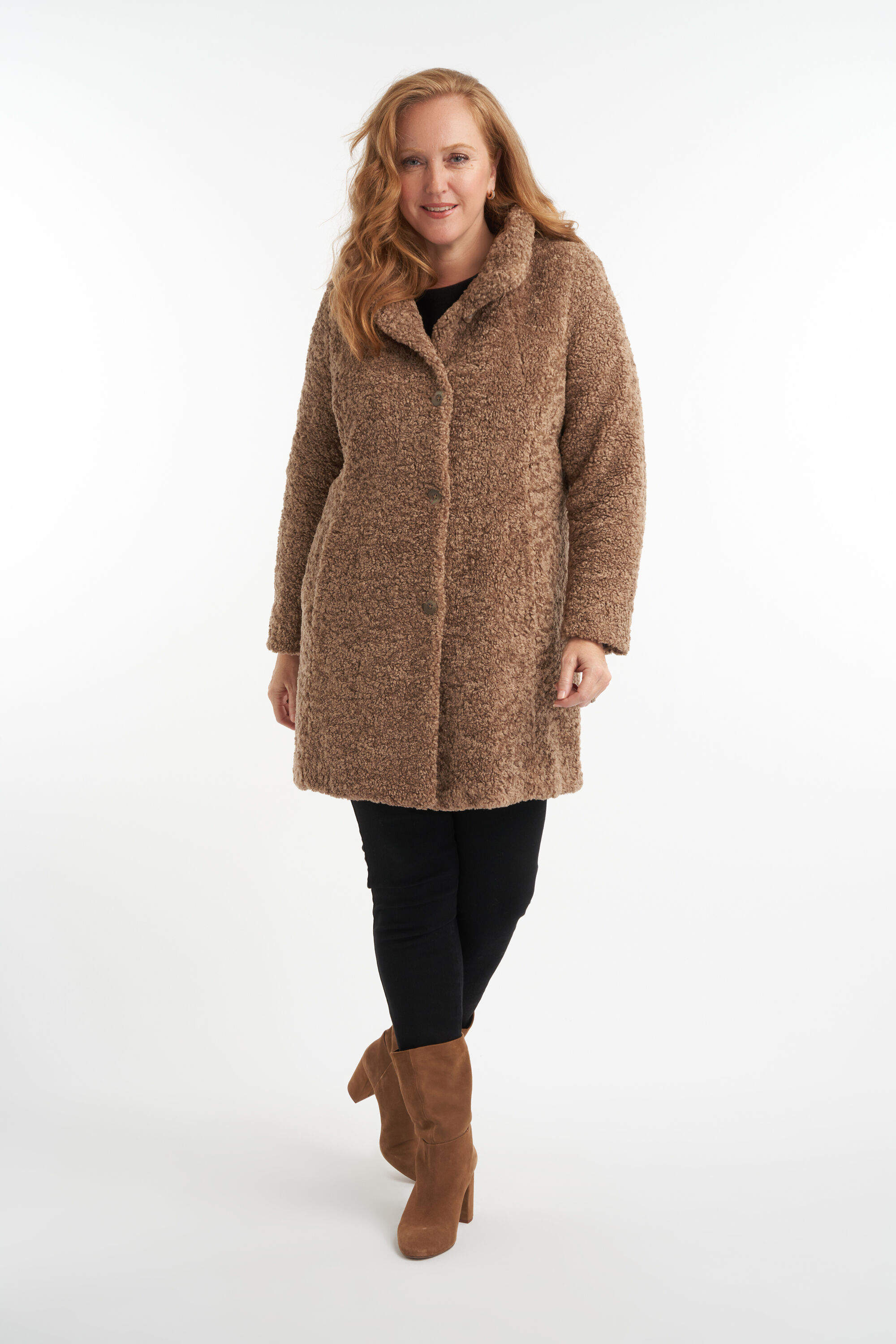 Chaqueta de corte recto image number 6