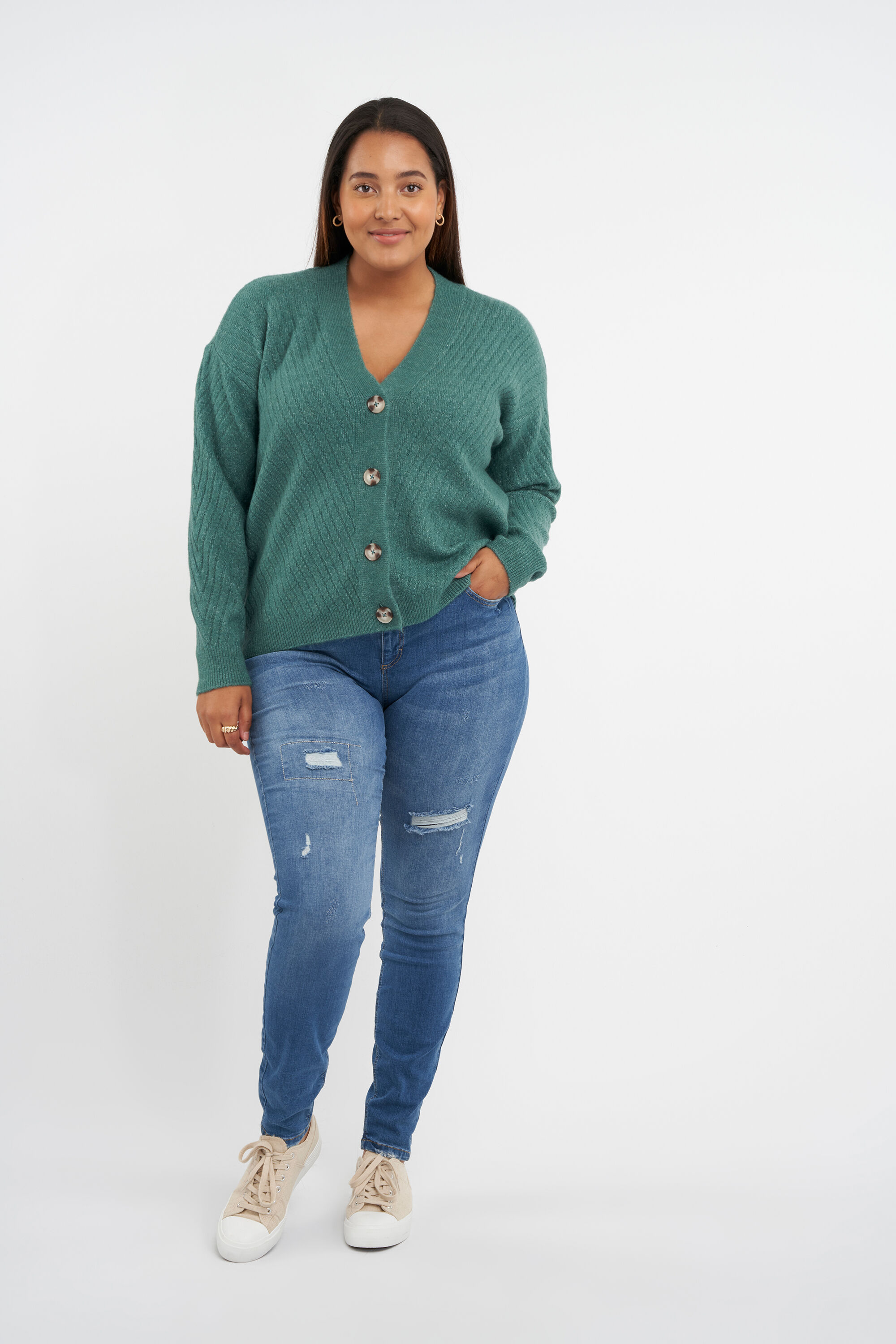 C&aacute;rdigan de punto image number 5