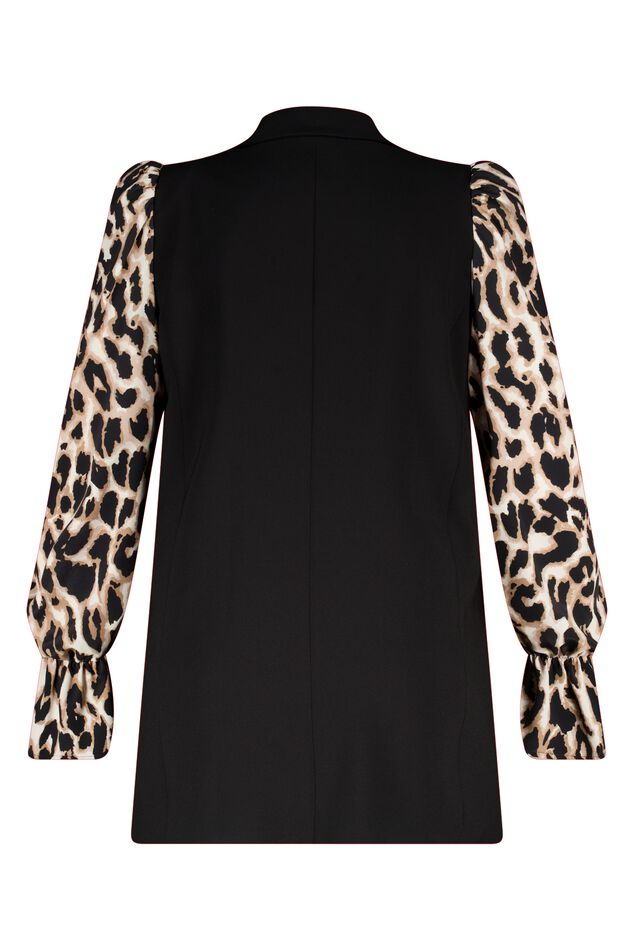 Blusa con estampado de leopardo image number 2