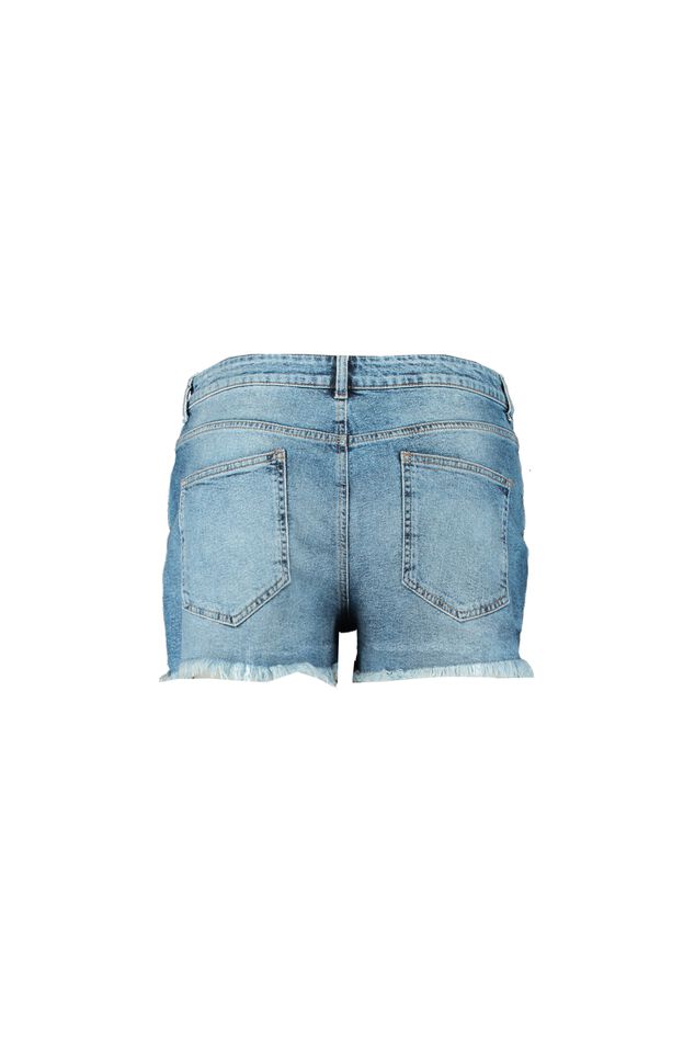 Shorts vaqueros con tachuelas image number 2
